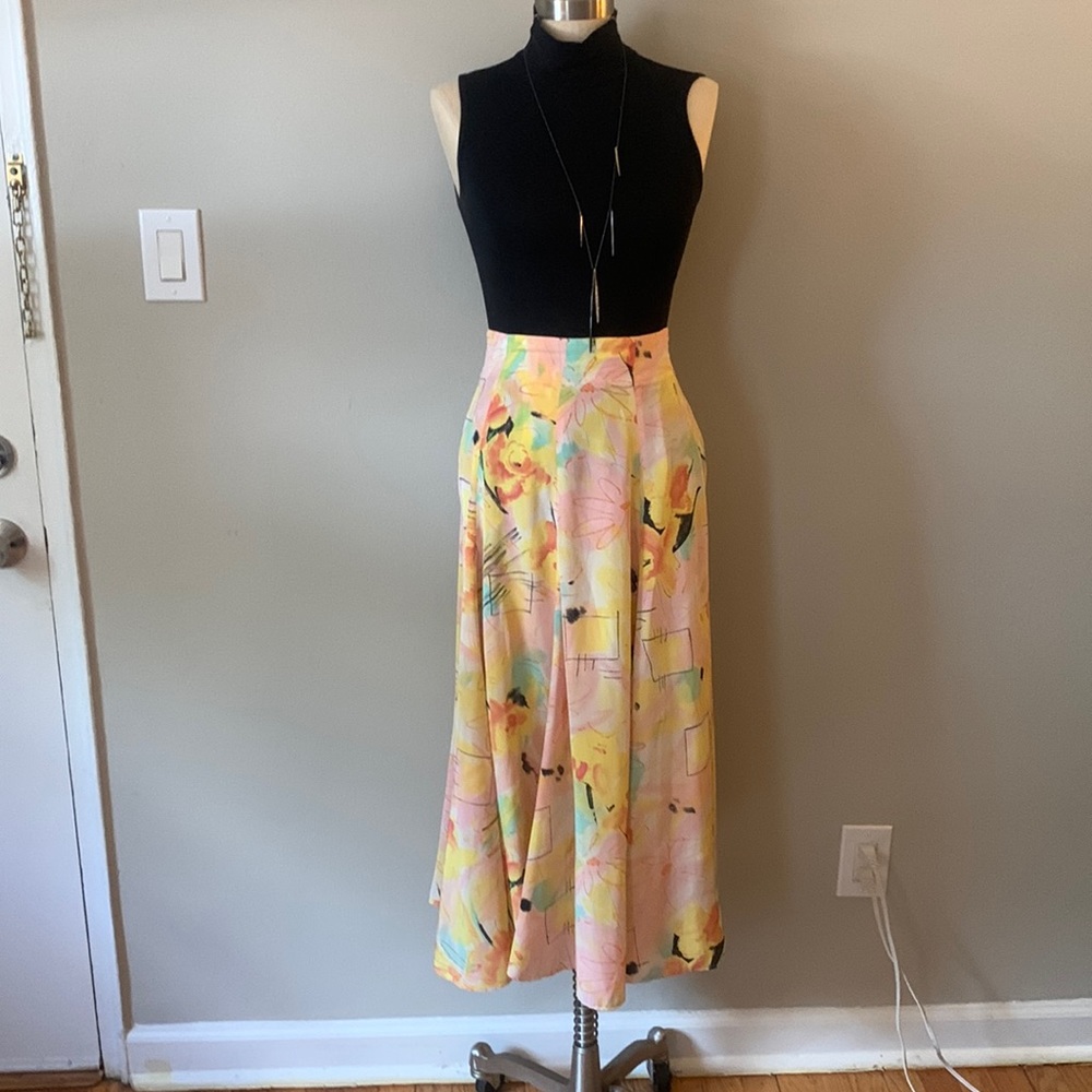 NWT SHAN 100% silk skirt